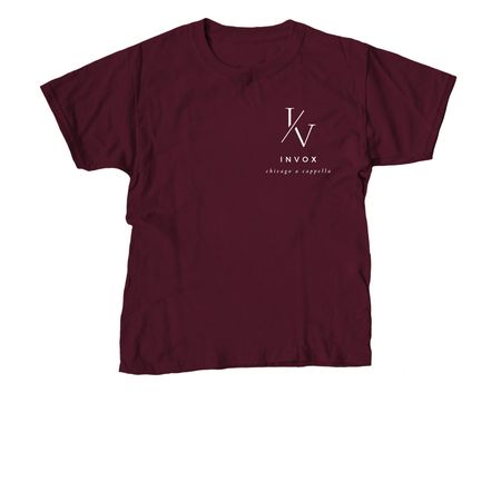 InVox Slash, a Maroon Youth Unisex Tee