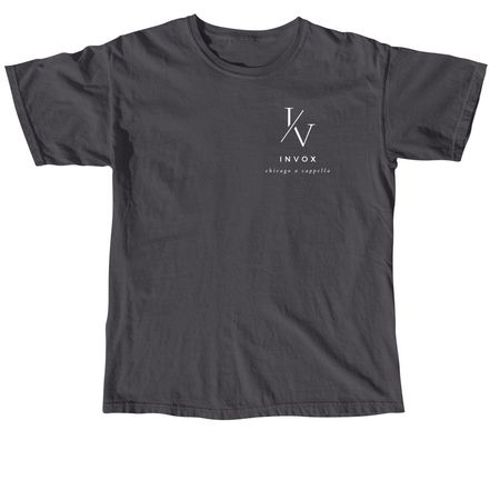 InVox Slash, a Graphite Comfort Colors Unisex Tee