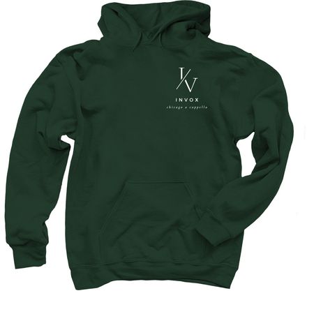 InVox Slash, a Forest Green Pullover Hoodie