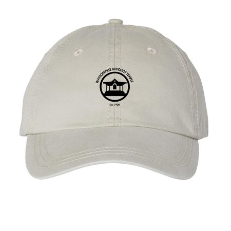 Bell Tower Hats, a Stone Printed Pigment Dye Baseball Cap