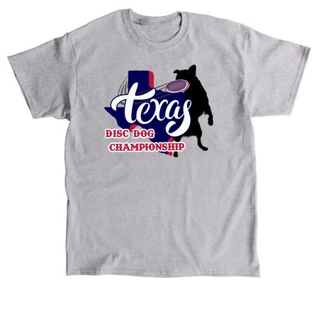 2026 Texas Disc Dog Championship, a Sport Grey Classic Unisex Tee