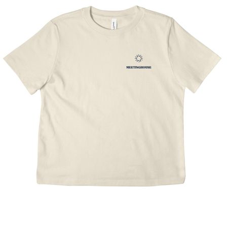 Growing in Love, a Natural Women's Heavyweight Tee