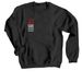 State Theatre New Jersey Logo, a Black Crewneck Sweatshirt