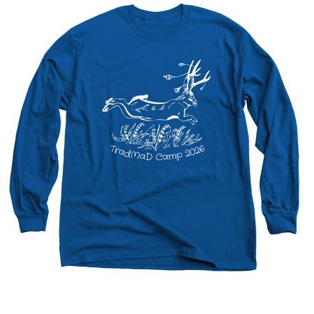 TradMaD Camp 2026, a Royal Blue Classic Long Sleeve Tee
