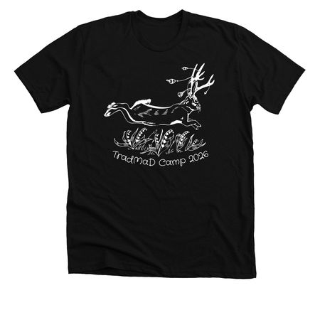 TradMaD Camp 2026, a Solid Black Blend Premium Unisex Tee