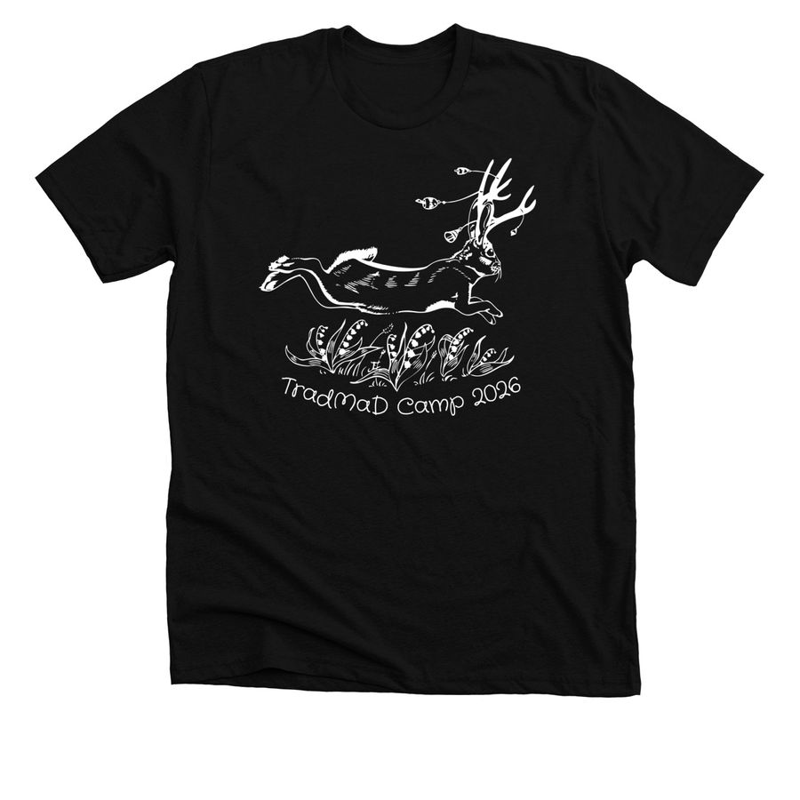 TradMaD Camp 2026, a Solid Black Blend Premium Unisex Tee