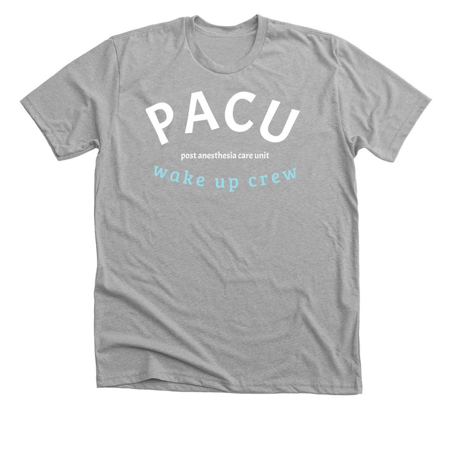 PACU Swag, a Athletic Heather Premium Unisex Tee