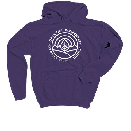 Advocacy Gear, a Purple Youth Pullover Hoodie