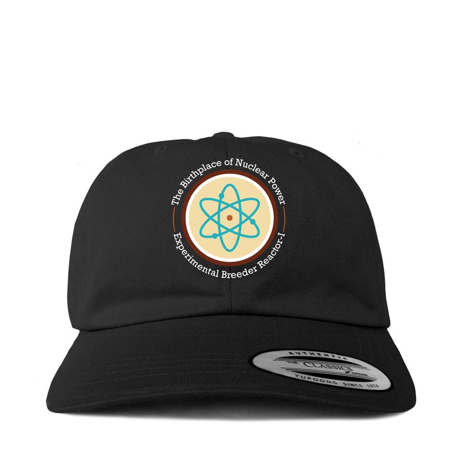EBR-I: The Birthplace of Nuclear Power Hat, a Black Printed Classic Baseball Cap