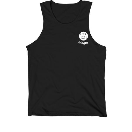 Definitely a Dingus, a Black Premium Cotton Tank
