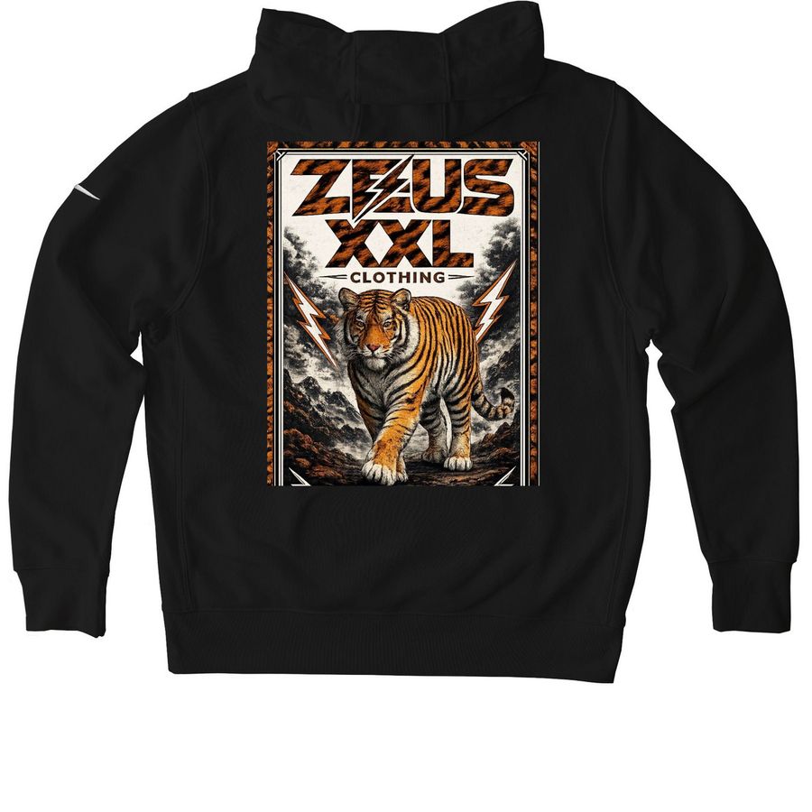 FEARLESS COLLECTION&nbsp;, a Black Nike Club Fleece Pullover Hoodie (back-view)