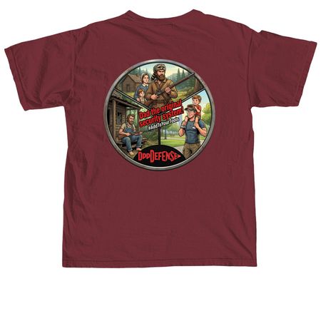 Dad the original security system, a Brick Comfort Colors Unisex Tee