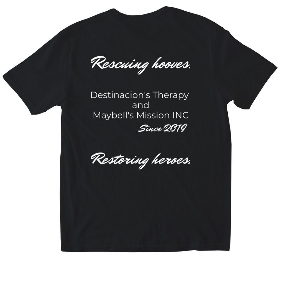 Time to grow!, a Black Softstyle Cotton Tee (back-view)