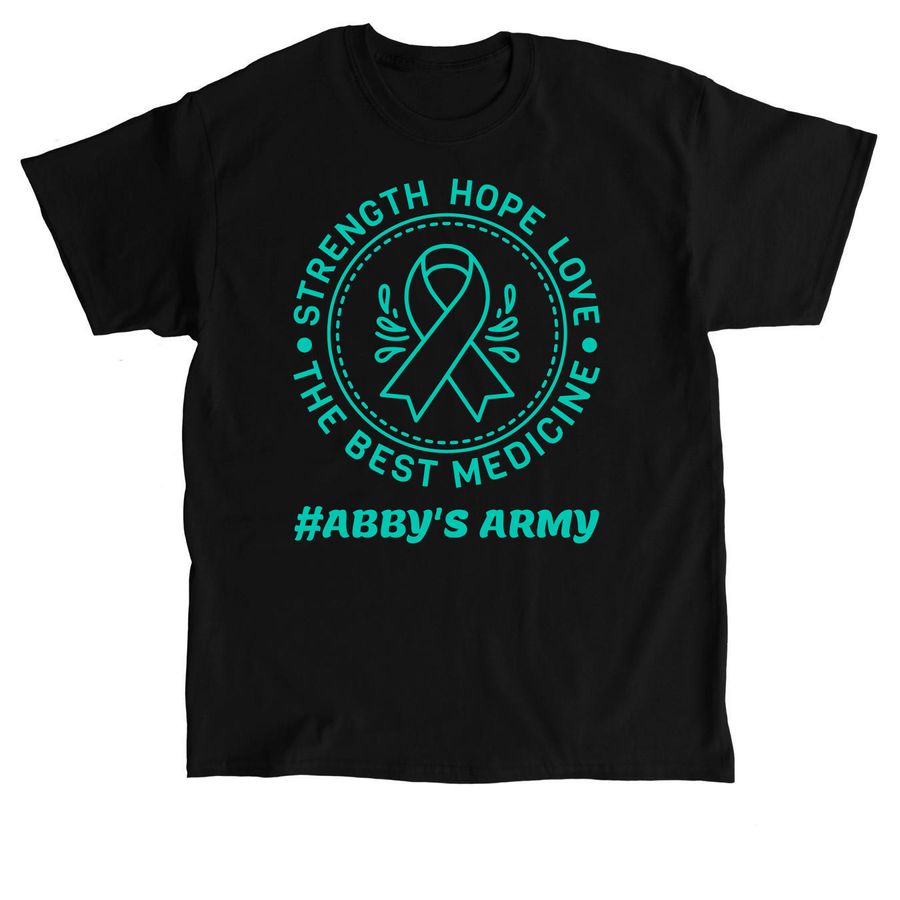 ABBY'S ARMY&nbsp;, a Black Classic Unisex Tee