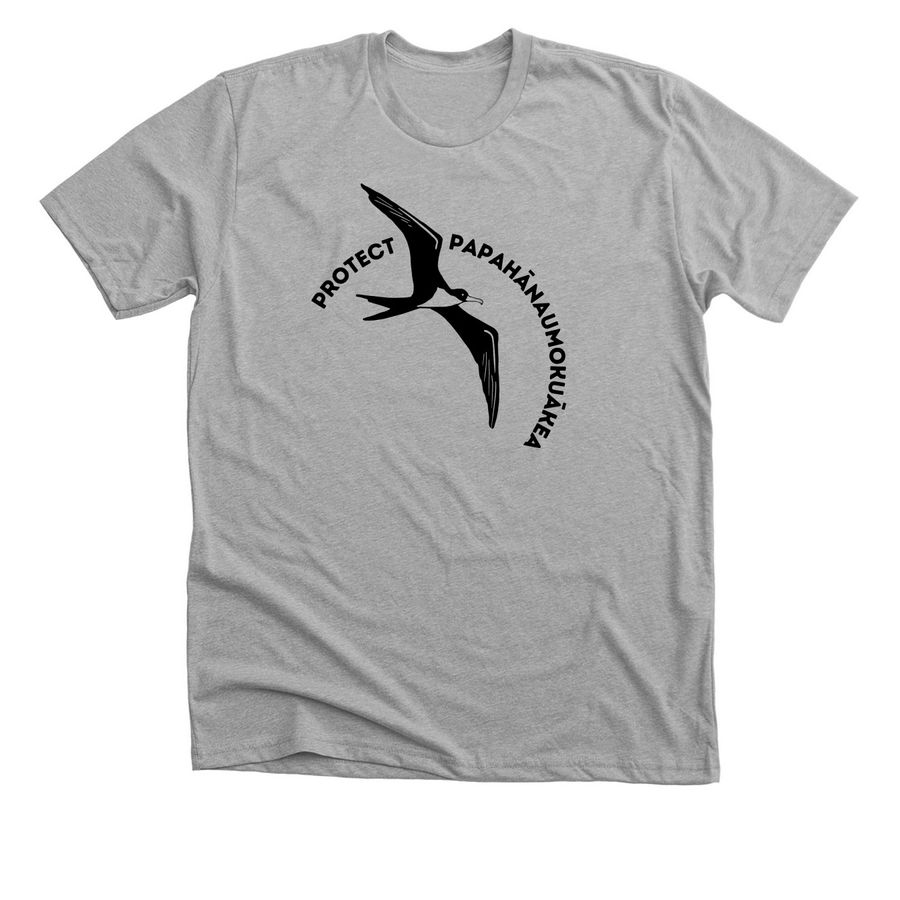 Protect Papah?naumoku?kea- ?Iwa, a Athletic Heather Premium Unisex Tee