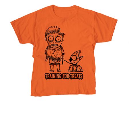 Training For Treats - Halloween - CCM, a Orange Youth Unisex Tee