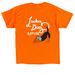 Beagle Logo, a Orange Classic Unisex Tee (back-view)