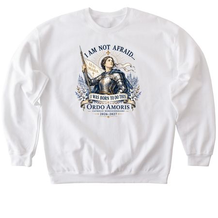 Ordo Amoris Tshirts, a White Softstyle Crewneck Sweatshirt