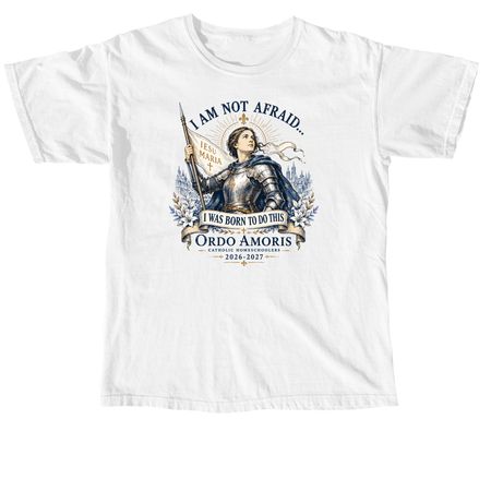 Ordo Amoris Tshirts, a White Comfort Colors Unisex Tee