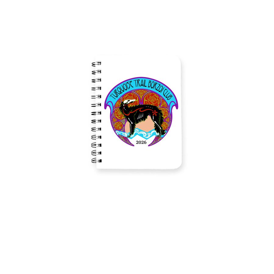 TTBC 2026 collectible Dis De Los Muertos, a White Spiral Notebook
