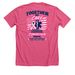 Lackawaxen EMS: Together We Care, a Heather Charity Pink Premium Unisex Tee (back-view)