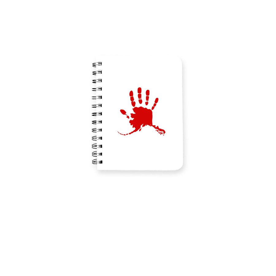 Alaska MMIP Notebook, a White Spiral Notebook