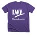 LWV Massachusetts Purple T-shirts, a Heather Team Purple Premium Unisex Tee