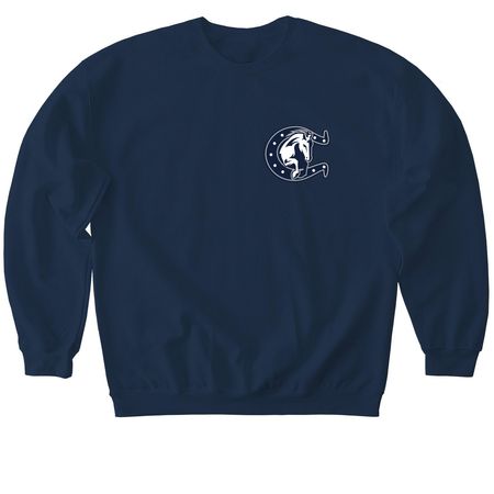 Irvine Colts, a Navy Softstyle Crewneck Sweatshirt
