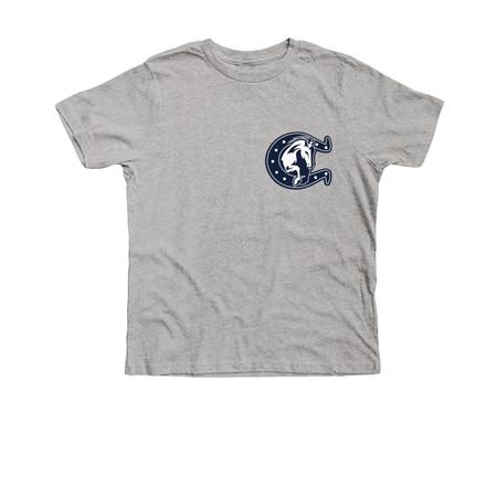 Irvine Colts, a Athletic Heather Premium Youth Tee