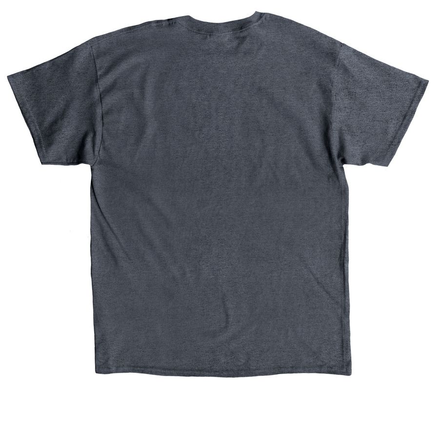 Holland Tour Guide, a Dark Heather Classic Unisex Tee (back-view)