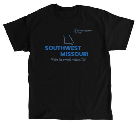 SOUTHWEST Missouri walks&nbsp;, a Black Classic Unisex Tee
