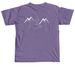 Choose Hope/Joy, a Grape Comfort Colors Unisex Tee (back-view)