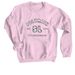 Polymath Sweatshirts, a Light Pink Crewneck Sweatshirt