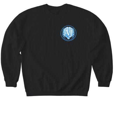 Ajs fall/winter&nbsp;, a Black Softstyle Crewneck Sweatshirt