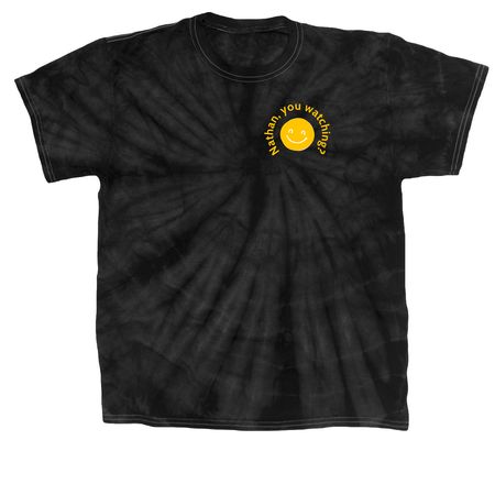 For my friend Nathan, a Black Classic Tie Dye Tee