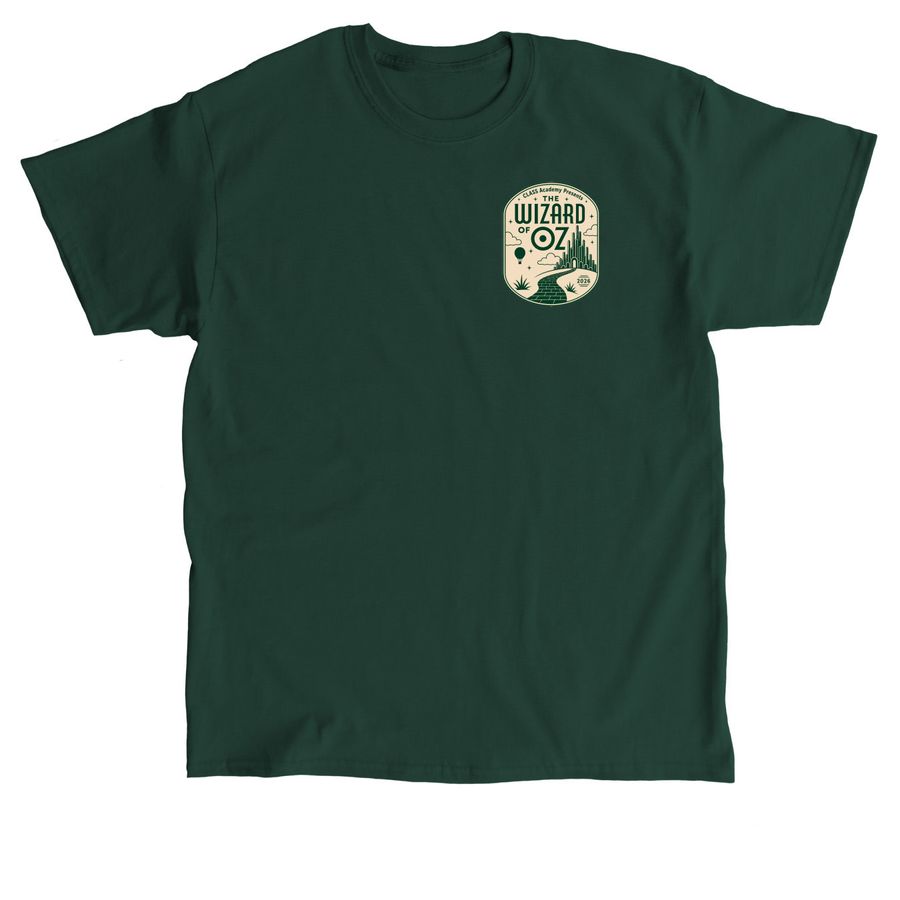 Wizard of Oz Spring Performance '26, a Forest Green Classic Unisex Tee