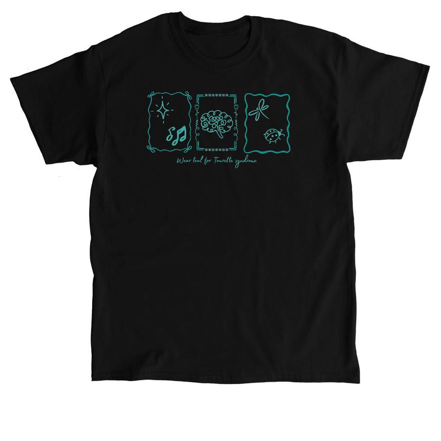 Wear Teal, a Black Classic Unisex Tee