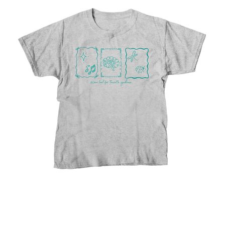 Wear Teal, a Sport Grey Youth Unisex Tee