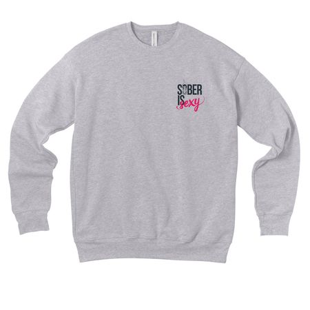 S.I.S, a Athletic Heather Premium Drop Shoulder Sweatshirt