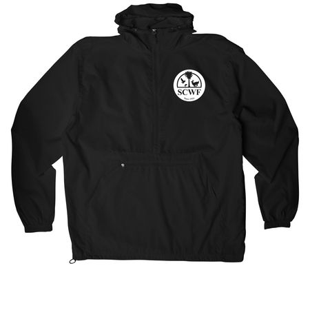 Anoraks, a Black Packable Anorak