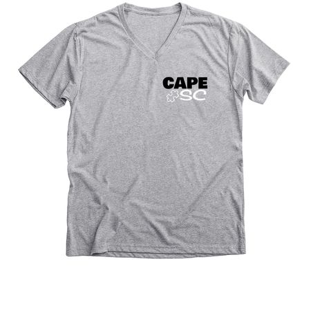 SC-Autism Awareness, a Athletic Heather Premium V-Neck Tee