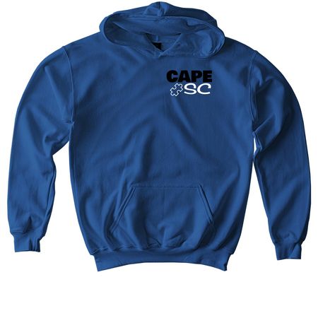 SC-Autism Awareness, a Royal Softstyle Youth Pullover Hoodie