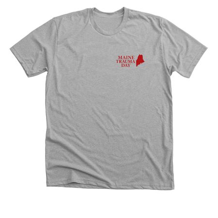 Maine Trauma Day 2026, a Athletic Heather Premium Unisex Tee