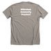 WCP Fall Spirit Wear, a Heather Stone Premium Unisex Tee (back-view)