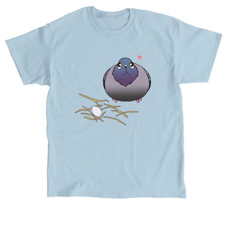 Ta-da, a Light Blue Classic Unisex Tee