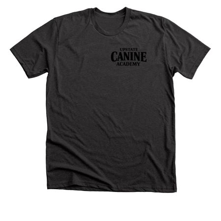 Upstate Canine Academy&nbsp;, a Dark Grey Heather Premium Unisex Tee
