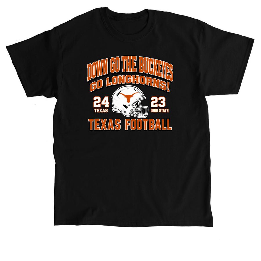 Official Texas Longhorns vs Ohio State 2026, a Black Classic Unisex Tee