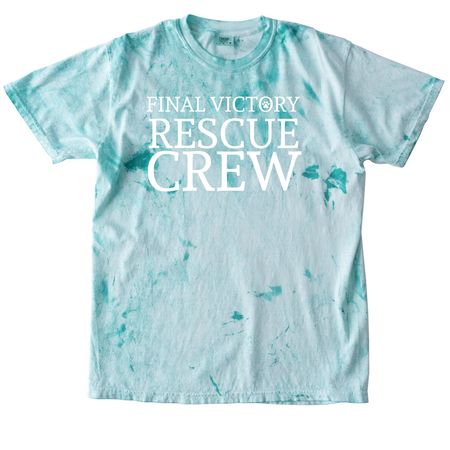Rescue Crew, a Sea Glass Comfort Colors Colorblast Tee