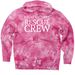 Rescue Crew, a Pink Tie Dyed Pullover Hoodie