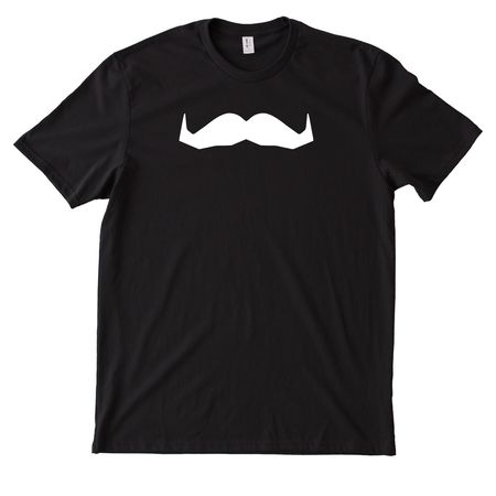 Movember shirts and sweaters, a Deep Black Allmade Heavyweight Recycled Cotton Tee